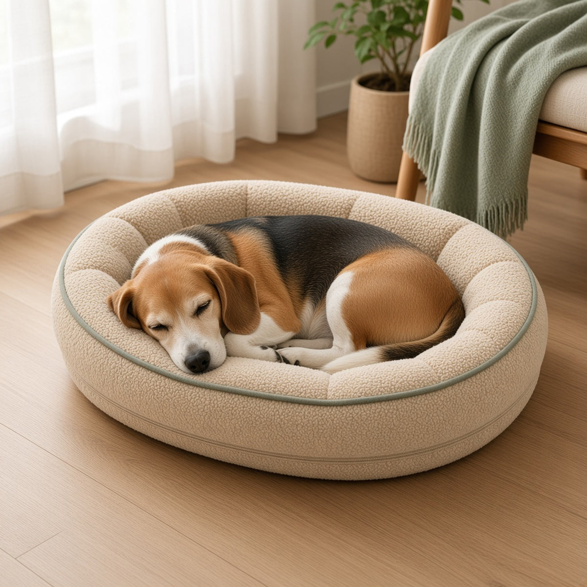Adaptive Comfort Nest Bed - dog resting in the bed at home