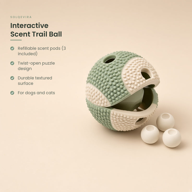 Solqevira Interactive Scent Trail Ball