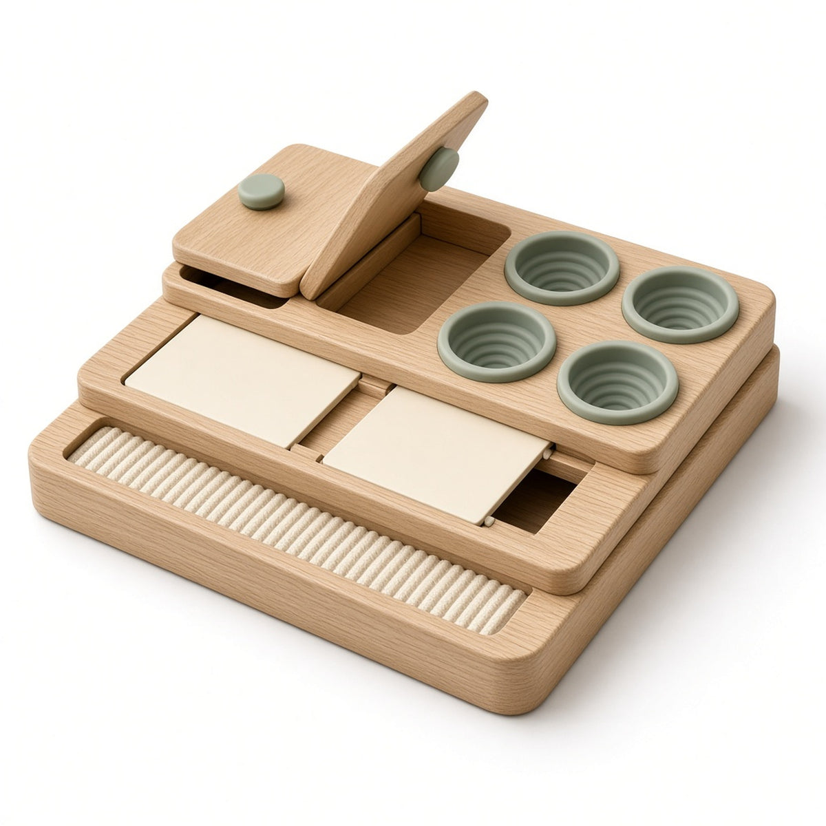 Multi-Level Foraging Enrichment Board - product on white background